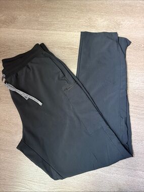 Landau Black Women's Scrub Pant